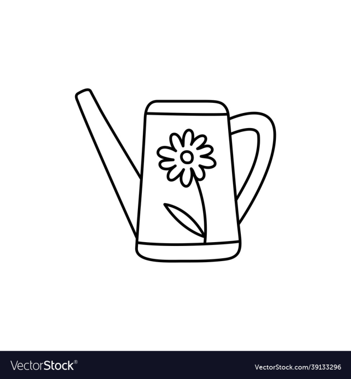 Watering Can Drawing High-Res Vector Graphic - Getty Images
