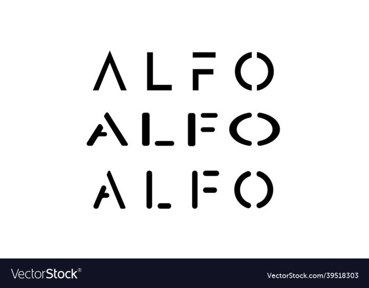 Logo,Alphabet,Minimalist,A,F,L,O,Letters,Branding,Minimal,Font,Company,Graphic,As,Initial,Letter,Initials,vectorstock
