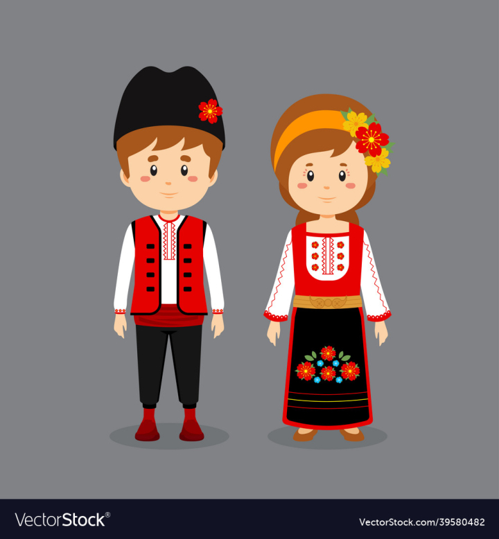 Dress,Bulgarian,Bulgaria,Cartoon,Character,Couple,People,Girl,Traditional,Expressions,Costume,Ethnic,Cute,Boy,Culture,Person,Hat,Happy,Oriental,Clothing,Country,Child,Woman,Children,Folk,Nationality,Illustration,Art,vectorstock