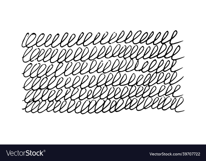 Handwriting,Rounded,Scribbles,Design,Element,Arbitrary,Background,Outline,Pen,Repeated,Drawn,Strokes,By,Hand,vectorstock
