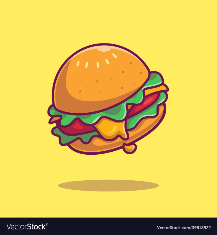 Burger,Cartoon,Cheese,Food,Street,Hamburger,Restaurant,Meat,Cooking,Dinner,Lunch,Bread,Onion,Sauce,Ham,Sausage,Junk,Bun,Western,Meal,Hot,Mustard,vectorstock