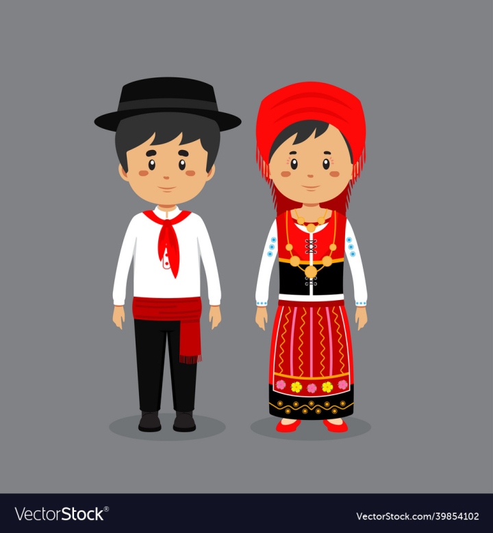 Portuguese,Children,Dress,Character,Couple,Cartoon,People,Girl,Traditional,Expressions,Costume,Ethnic,Cute,Boy,Person,Culture,Hat,Happy,Oriental,Clothing,Country,Child,Woman,Folk,Nationality,Portugal,Illustration,Art,vectorstock