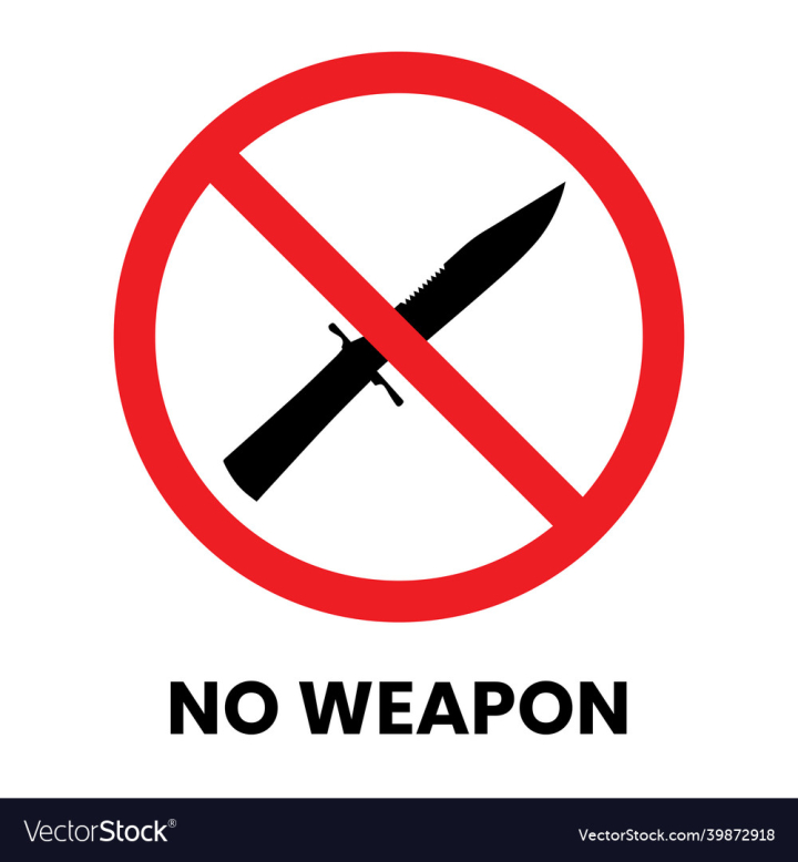 Sign,Sharp,Isolated,Background,Symbol,Criminal,Protection,Kitchen,Attack,Black,Forbidden,Protect,Prohibited,Allowed,Illegal,Censor,Vector,Illustration,Attention,Blade,Red,Design,Flat,Crime,Restaurant,Stop,Security,Print,Secure,Cross,Danger,Label,Guns,No,Machete,Icon,Ban,Safety,Indoor,Restriction,Information,Caution,Awareness,Prohibition,Knife,White,Outdoor,Warning,Weapon,vectorstock
