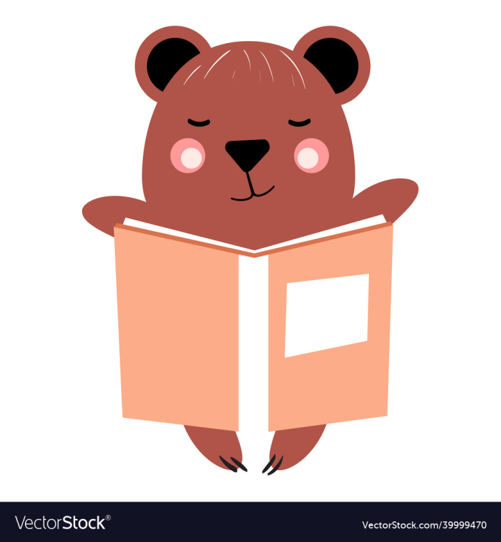 Animal,Reading,Book,Bear,Cute,Time,Story,Smile,Happy,Young,Fluffy,Sleep,Study,Funny,Childhood,Children,Grizzly,Head,Concept,Youth,Furry,Love,Toy,Doll,Eyes,Face,School,Print,Soft,Bed,Zoo,Gift,Teddy,Illustration,Vector,Graphic,Design,Wild,Adorable,Baby,Child,Small,Drawing,Character,Cartoon,Isolated,Fun,Brown,Style,vectorstock