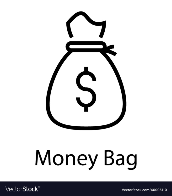 Money,Bag,Icon,Earning,Investment,Finance,Business,Bank,Black,Debt,Treasure,Currency,Banking,Isolated,Dollar,Coin,Symbol,Buy,Element,Cash,Shape,Save,Sign,Sack,Success,Wealth,Market,Marketing,Vector,Illustration,vectorstock