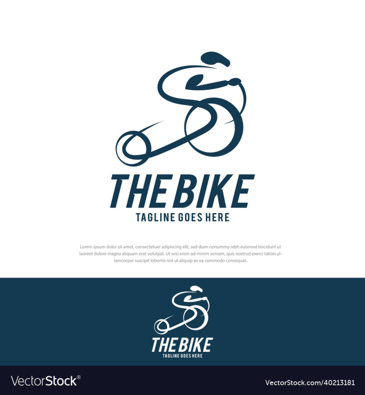 Bicycle logo vector icon template design Stock Vector Image & Art - Alamy