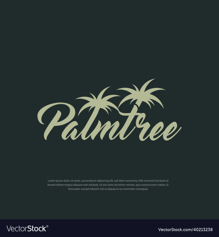 Palm,Tree,Logo,Mark,Word,Two,Trees,Icon,Emblem,Element,Illustration,Design,Monochrome,Name,Ocean,Beach,Club,Business,Flat,Hot,Leaning,Vacation,Corporate,Hotel,Logotype,Natural,Art,Black,Label,Nature,Outline,Identity,Party,Vector,Waves,Sea,Seal,Seagull,Round,Symbol,White,Spa,Template,Shape,Rest,Tropical,Simple,Sign,Summer,Water,vectorstock