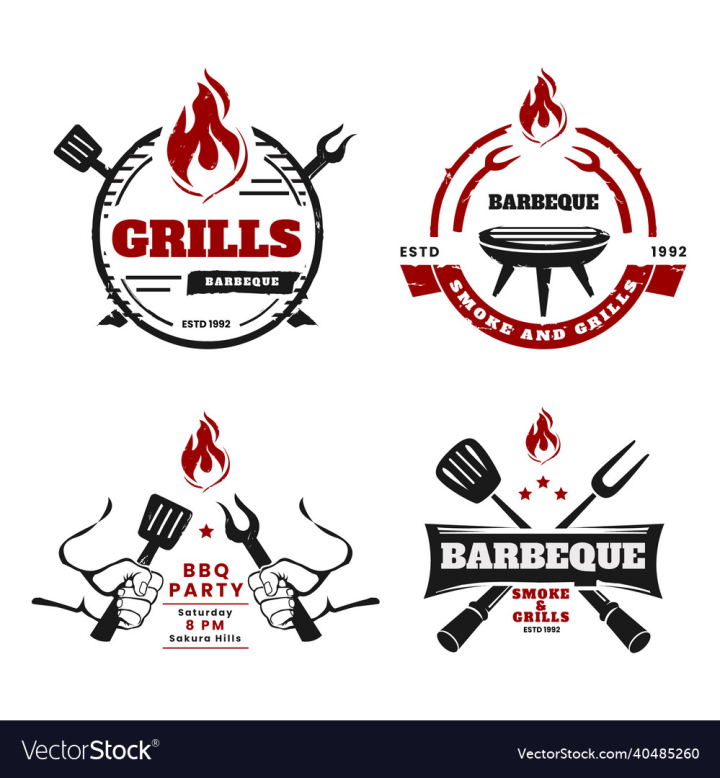 Logo,Vintage,Barbecue,Bbq,Restaurant,Kebab,Food,Illustration,Lunch,Charcoal,Camping,Grill,Grilled,Delicious,Brand,Fork,Emblem,Cook,Logotype,Meal,Flame,Cooking,Hot,Badge,Hand,Burn,Fire,Grilling,Beef,Gourmet,Skewer,Roasted,Spatula,Steak,Roast,Vector,Smoke,Sausage,Pork,Poster,Party,Symbol,Sticker,Template,Meat,Menu,Stamp,Summer,Red,vectorstock