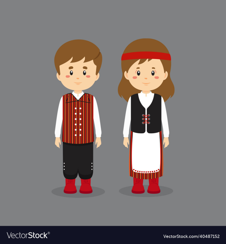 Dress,Character,Couple,Finland,Cartoon,People,Boy,Traditional,Expressions,Costume,Ethnic,Cute,Culture,Person,Girl,Hat,Happy,Oriental,Country,Clothing,Child,Woman,Children,Folk,Nationality,Illustration,Art,vectorstock