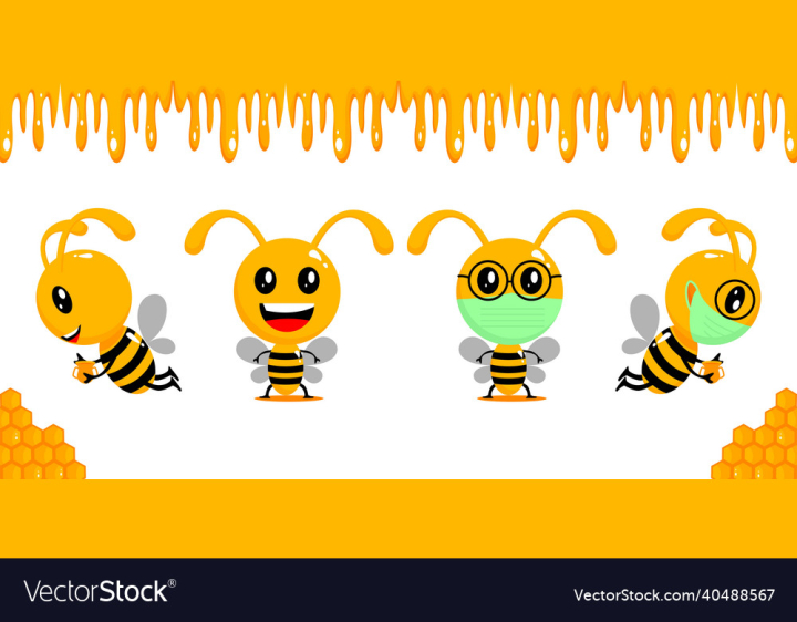 Bee,Collection,Honey,Animal,Background,Happy,Bug,Black,Funny,Happiness,Adorable,Honeycomb,Cheerful,Excited,Honeybee,Antenna,Bumblebee,Graphic,Character,Cute,Art,Drink,Delivery,Cartoon,Fun,Fly,Food,Farm,Striped,Icon,Nature,Wasp,Yummy,Wing,Insect,Series,Product,Mask,Sweet,Small,Tasty,Natural,Sting,Smile,Mascot,Organic,Set,Yellow,Symbol,vectorstock