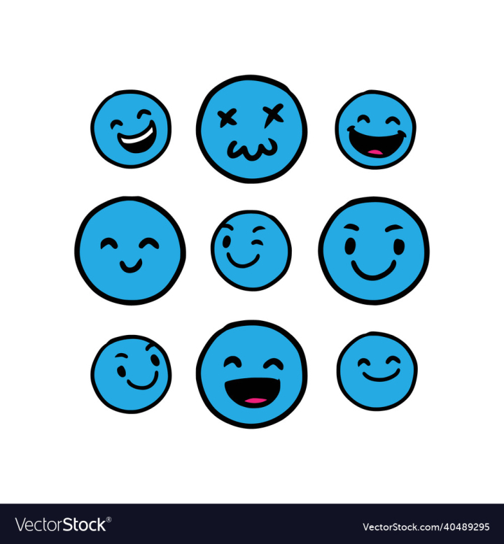 Blue,Hand,Emoticon,Drawn,Cute,Icon,Collection,Heart,Expression,Funny,Chat,Isolated,Art,Cry,Cheerful,Emotion,Facial,Feeling,Premium,Emoji,Vector,Angry,Character,Drawing,Doodle,Comic,Web,Happy,Simple,Sign,Cartoon,Face,Cool,Modern,Design,Kiss,Illustration,White,Pictograph,Laugh,Sketch,Love,Mood,Message,People,Smile,Sad,Yellow,Man,vectorstock