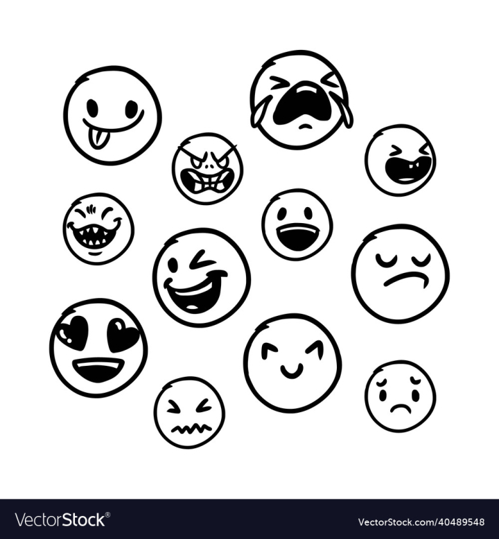 Expression,Emoji,Emotion,Cute,Emoticon,Hand,Drawn,Collection,Icon,Facial,Feeling,Angry,Quality,Cheerful,Cry,Isolated,Premium,Chat,Vector,Funny,Illustration,Heart,Art,Character,Cartoon,Comic,Happy,Face,Cool,Design,Drawing,Modern,Sign,Simple,Web,Doodle,People,Mood,Laugh,Love,Message,Sketch,Sad,Smile,Pictograph,Yellow,White,Kiss,Man,vectorstock