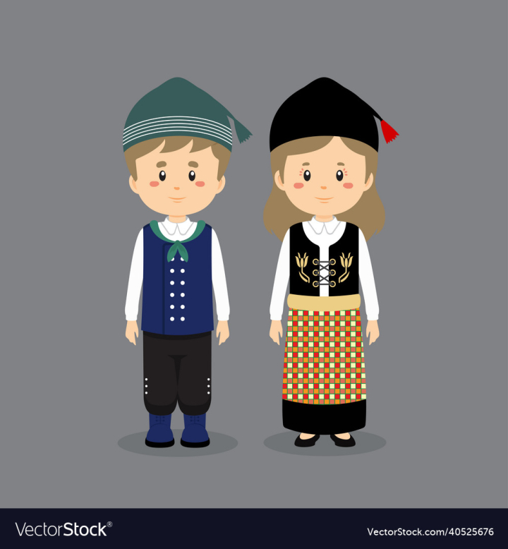 Dress,Character,Iceland,Couple,Person,Cartoon,People,Girl,Traditional,Expressions,Costume,Ethnic,Cute,Boy,Hat,Culture,Happy,Oriental,Clothing,Country,Child,Woman,Children,Europe,Folk,Nationality,Illustration,Art,vectorstock