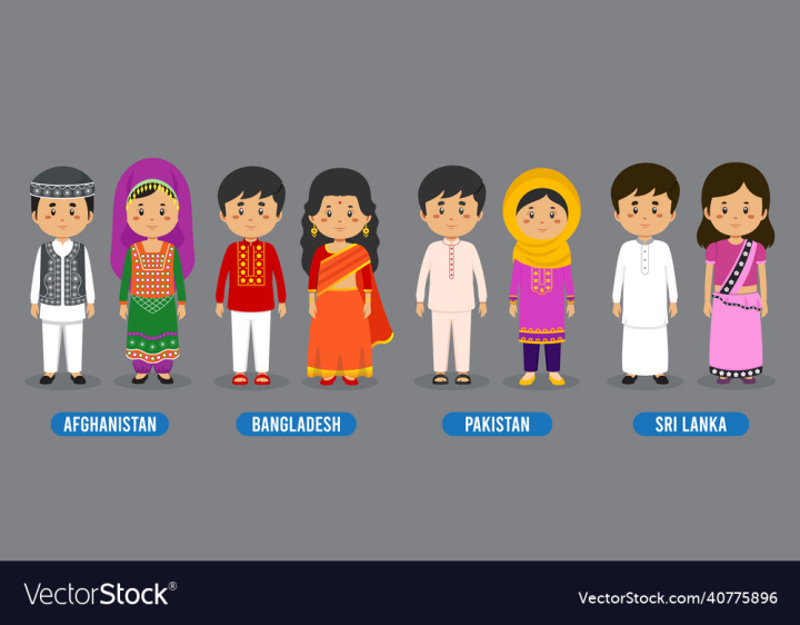Character,Costume,Person,Cartoon,People,Boy,Couple,Traditional,Expressions,Ethnic,Clothing,Girl,Culture,Cute,Oriental,Dress,Hat,Happy,Country,Afghanistan,Sri,Art,Illustration,Pakistan,Bangladesh,Folk,Nationality,Middle,Children,World,Woman,Asian,Child,Lanka,vectorstock