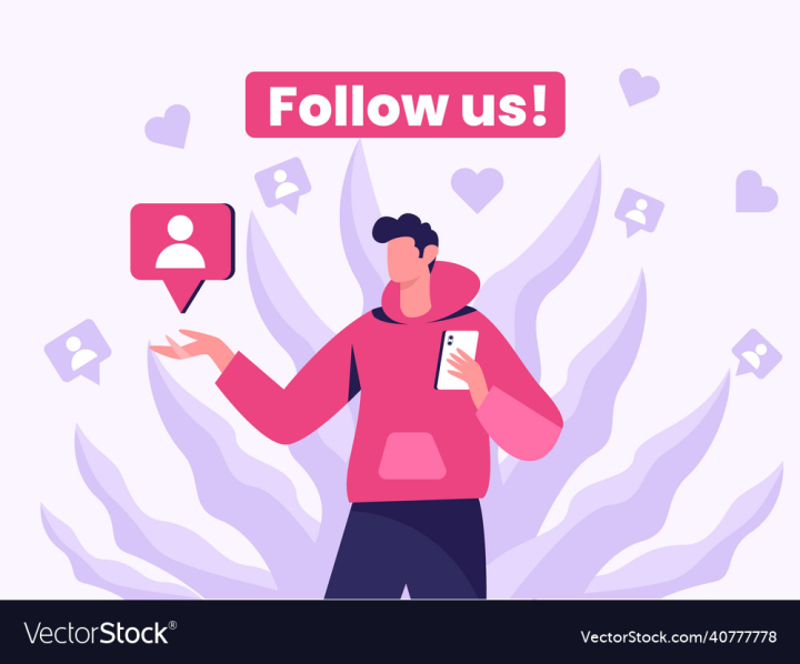 Follow,Concept,Web,Us,Page,Marketing,People,Vector,Media,Social,Illustration,Share,Online,Technology,Creative,Banner,Design,Advertising,Background,Character,Flat,Icon,Internet,Template,Website,Landing,Business,Network,Isolated,Modern,Bubble,Graphic,Followers,App,Users,Increase,Promotion,Message,Service,Sign,Information,Like,Symbol,Promote,Communication,vectorstock