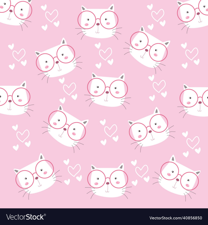Pink,Baby,Seamless,Cute,Background,Pattern,Cat,Illustration,Fabric,Animal,Vector,Print,Design,Cartoon,Nursery,Trendy,Wallpaper,Childish,Set,Art,Animals,Funny,Colorful,Happy,Paper,Character,Element,Kids,Graphic,Child,Abstract,Drawing,Flat,Made,Creative,With,Elegant,Wrapping,T-Shirt,Beautiful,Collection,Children,Template,Simple,Modern,Style,Ink,vectorstock