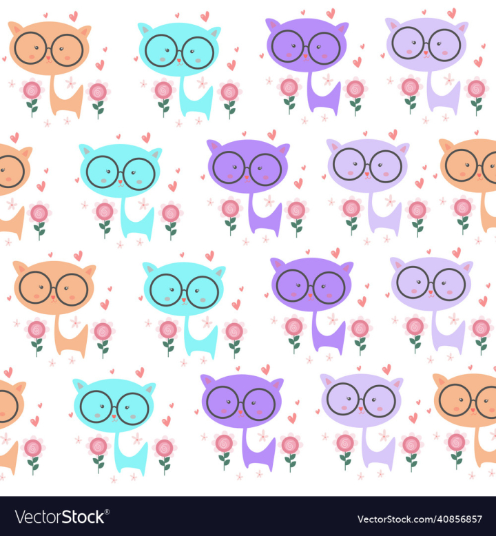 Pattern,Cute,Cat,Animal,Background,Design,Vector,Print,Fabric,Illustration,Happy,Colorful,Set,Funny,Art,Animals,Childish,Trendy,Character,Child,Element,Kids,Baby,Graphic,Abstract,Paper,Cartoon,Drawing,Wallpaper,Nursery,Flat,Seamless,Creative,Made,With,Elegant,Wrapping,T-Shirt,Beautiful,Collection,Children,Template,Simple,Color,Modern,Style,Ink,vectorstock
