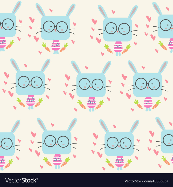 Pattern,Seamless,Rabbit,Animal,Background,Design,Illustration,Print,Vector,Fabric,Happy,Colorful,Funny,Nursery,Animals,Childish,Trendy,Graphic,Art,Character,Cute,Element,Cartoon,Wallpaper,Drawing,Paper,Kids,Abstract,Child,Baby,Modern,With,Made,Creative,Flat,Style,Wrapping,Children,T-Shirt,Elegant,Beautiful,Simple,Set,Collection,Template,Ink,vectorstock