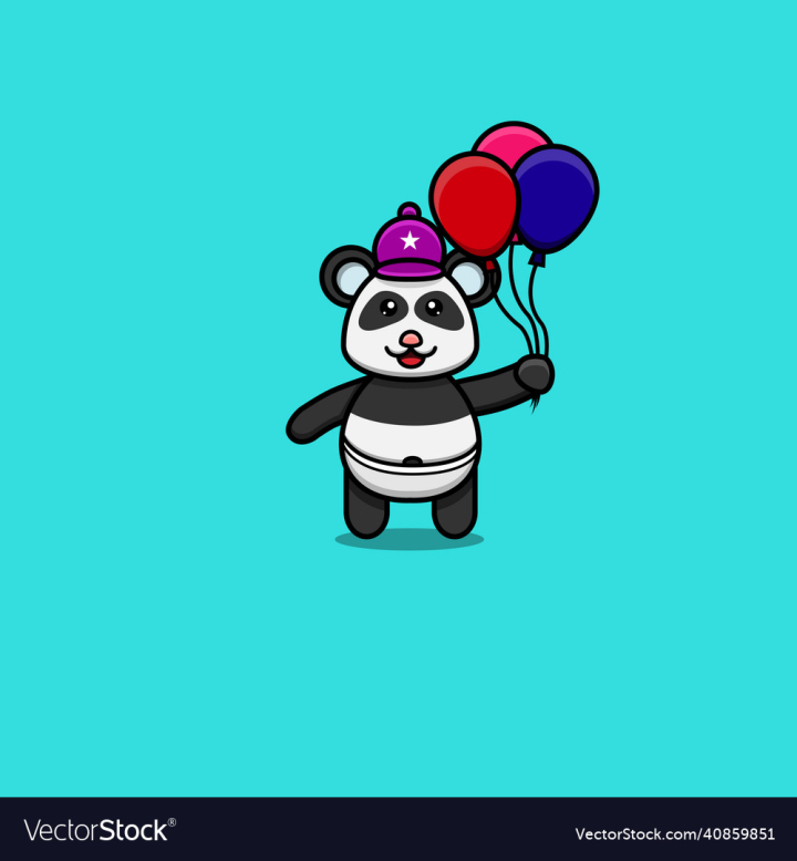 Panda,Cute,Baby,Illustration,Child,Vector,Design,Character,Graphic,Mammal,Isolated,Children,Funny,Smile,Happy,Zoo,Logo,Card,Drawing,Background,Animal,Party,Fun,Cartoon,Print,Style,Pet,Modern,Icon,Mascot,Happiness,Balloons,Anniversary,Surprise,Birthday,Childhood,Greeting,Friends,Celebrate,Backdrop,Kid,Invitation,Postcard,Sweet,Concept,vectorstock