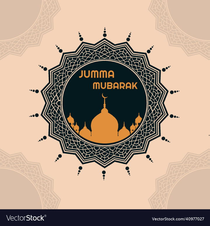 Jumma,Jummah,Eid,Mubarak,Islamic,Background,vectorstock