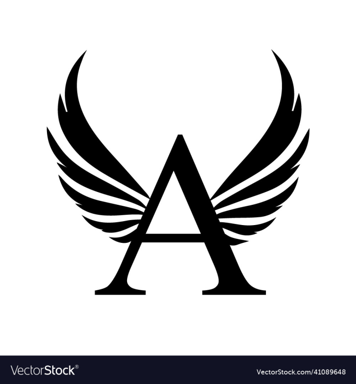 A,Letter,Logo,Template,Design,vectorstock