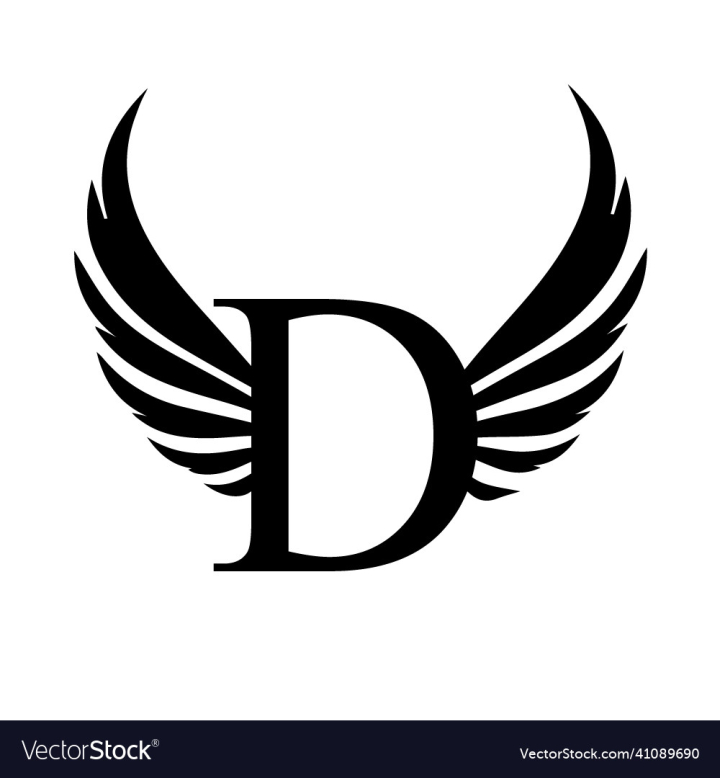 D,Letter,Logo,Template,Design,vectorstock