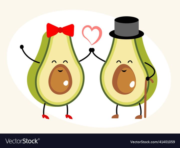 Couple,Avocado,Cute,Day,Valentines,Food,Graphic,Emotion,Diet,Healthy,Funny,Fitness,Happy,Character,Cartoon,Fruit,Fresh,Face,Design,Fun,Vegan,Illustration,Vector,Kawaii,Sweet,Icon,Vegetarian,Romantic,People,Natural,Smile,Organic,Love,vectorstock