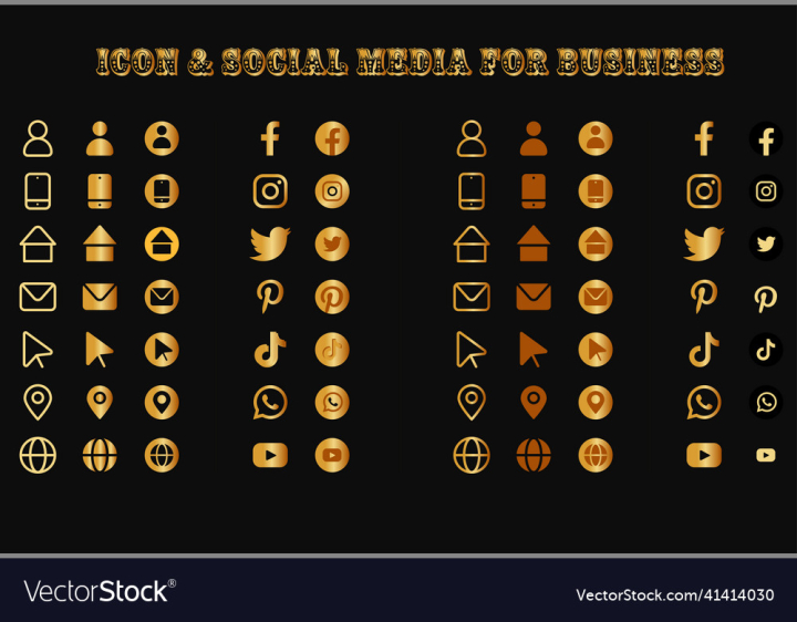 Icons,Media,Social,Contact,Skype,Business,Gold,Sites,Application,Golden,Color,Mobile,Web,Website,Twitter,Meeting,Facebook,Youtube,Dribbble,Instagram,Whatsapp,vectorstock