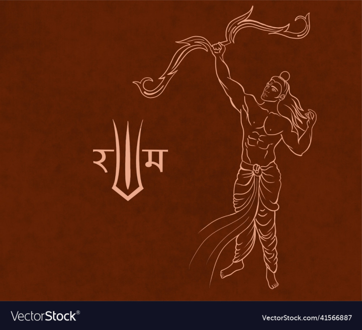 Hanuman,God,Hindu,Lord,Rama,Arrow,Bow,Dussehra,Vector,Shri,Ram,Religion,Goddess,Lineart,vectorstock