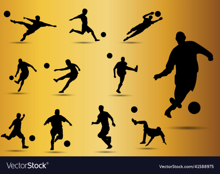Soccer,Silhouette,Man,Goal,Game,Power,Running,Powerful,Forward,Run,Match,Lifestyle,Professional,League,College,Championship,Champ,Champion,Athlete,Men,Football,Kick,Competition,Kicking,vectorstock