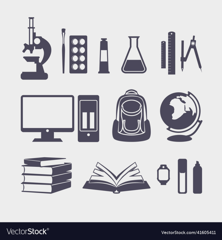 Icons,Science,Icon,Education,Sign,Symbol,Computer,Medical,Medicine,Book,Illustration,Design,School,Bag,Web,Object,Paper,Equipment,Chemistry,Microscope,Business,vectorstock