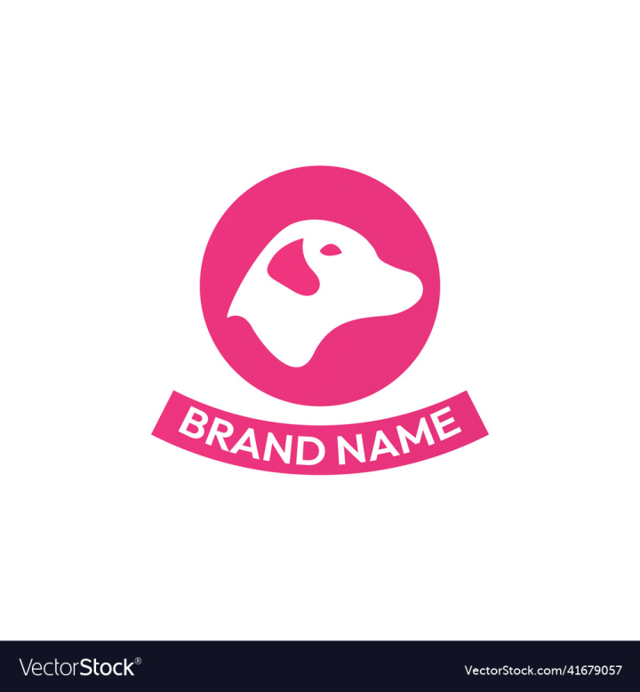 Logo,Animal,Dog,Icon,Vector,vectorstock