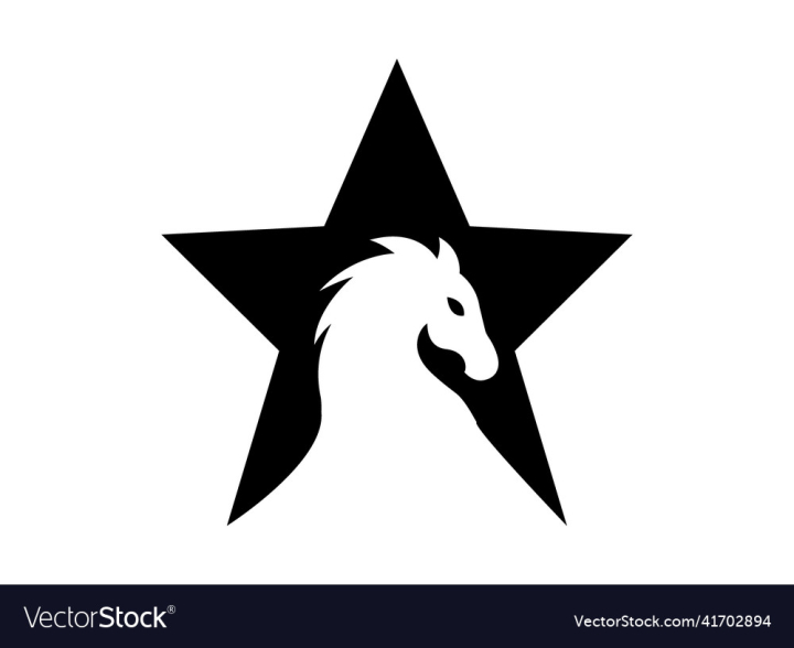 Logo,Horse,Sign,Animal,Design,Icon,Symbol,Head,Mammal,Vector,Illustration,Shape,Abstract,Decoration,Concepts,Star,vectorstock
