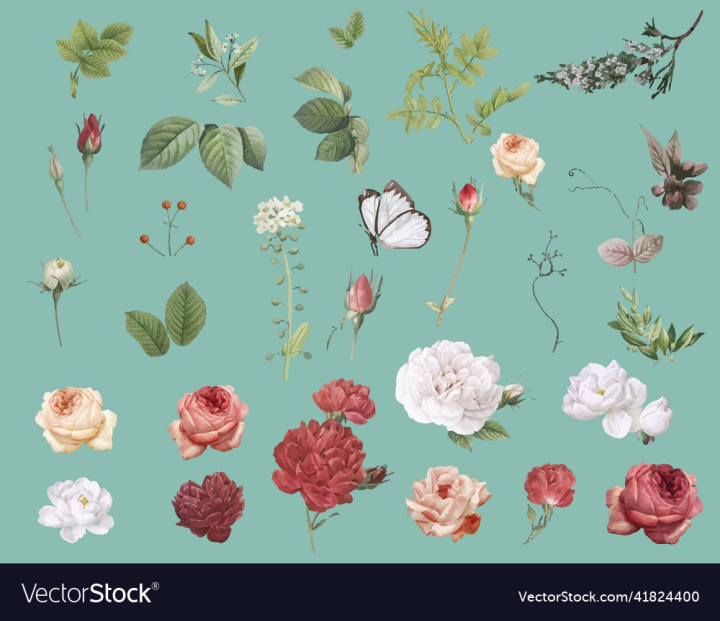 vectorstock,Floral,Seamless,Background,Design,Pattern,Abstract,Wallpaper,Pink,Flower,Retro,Leaf,Paper,Ornament,Colorful,Botanical,Victorian,Garden