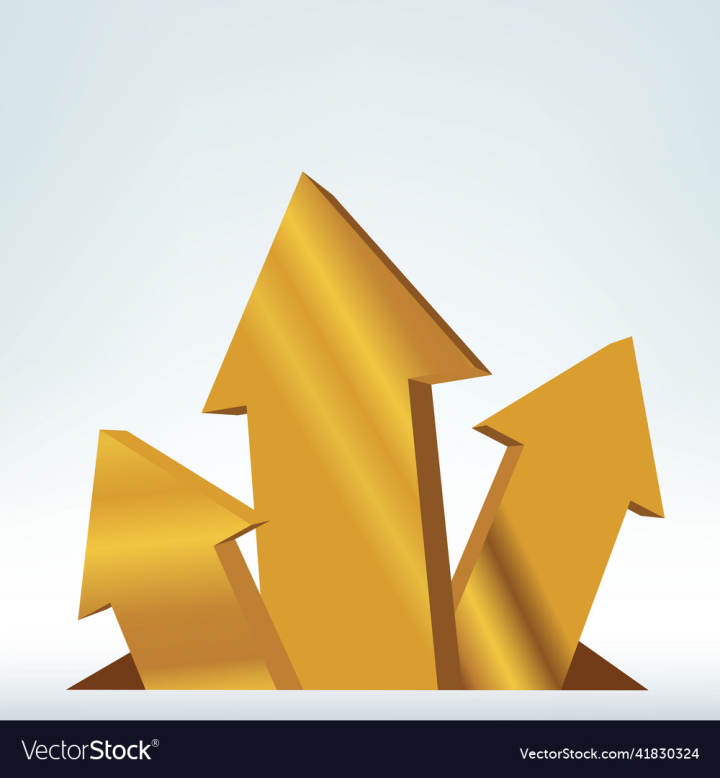 vectorstock,Background,Arrow,Gold,3d,Design,Vector,Abstract,Symbol,Banner,Business,Direction,Shape,Curve,Perspective,Growth,Recycle,Helix,Arrows
