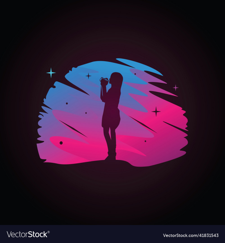vectorstock,Night,Music,Silhouette,Person,People,Moon,Illustration,Vector,Body,Abstract,Beauty,Woman,Black,Dance,Art,Love,Nature,Fun,Disco,Dancing,Stars,Fashion,Dancer,Party