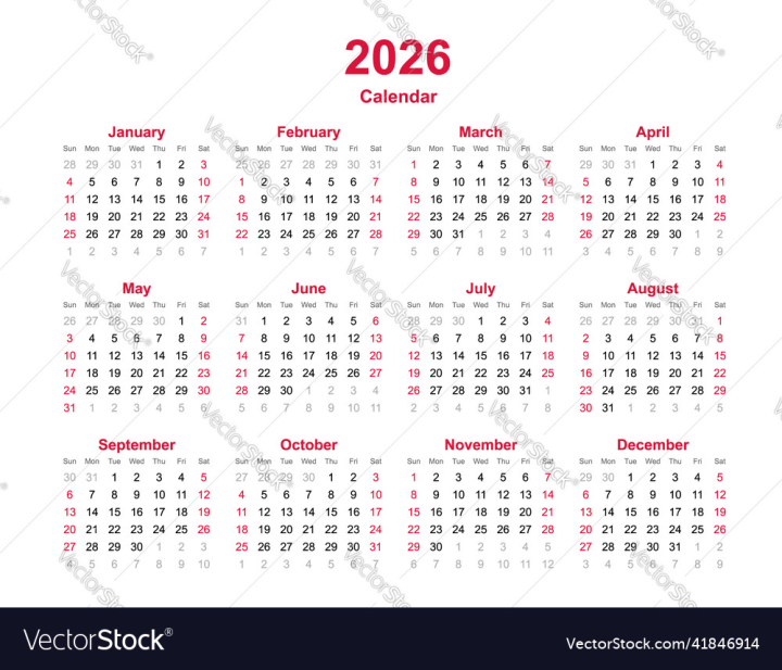 vectorstock,2026,Calendar,Year,Background,Business,Month,Template,August,April,Planning,Yearly,Eps,Diary,Week,Chart,Schedule,Vector,Event,Illustration,Annual,Day,Time,Date,Planner,Monthly,Organizer,Office,March,Number,June,May,July,February,January,Design,October,November,September,December,Appointment
