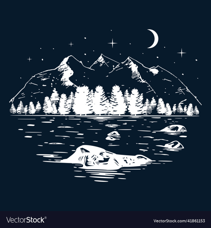 vectorstock,Mountain,Mountains,Scene,Night,Moon,Stars,Symbol,Hiking,Forest,Background,Landscape,Holiday,North,Peak,High,Star,Wilderness,Scenery,Season,Silhouette,Art,Beautiful,Nature,Light,Range,Icon,Travel,Rocky,Vector,Illustration,Outside,Outdoors,Outdoor,Tourism,Graphic,Tree,Hill,Rock,Sky,Adventure,Vintage,Sketch,Drawing,Design,White,Black,Hand