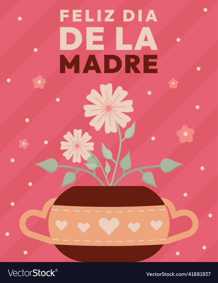 Feliz Dia De Las Madres Lettering Design Vector Download