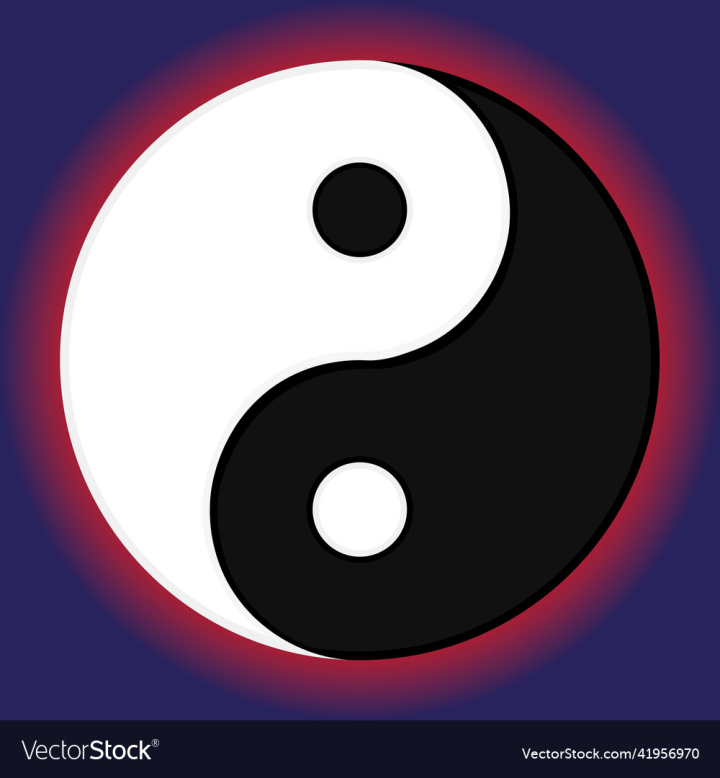 vectorstock,Yang,Yin,And,Symbol,Opposites,China,Vector,Illustration,Balance,Philosophy