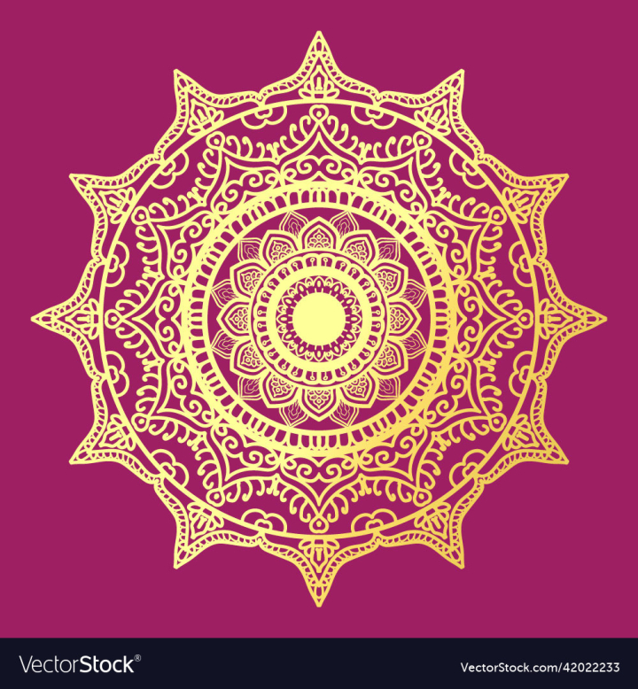 Free: luxury ornamental mandala background designpatter - nohat.cc