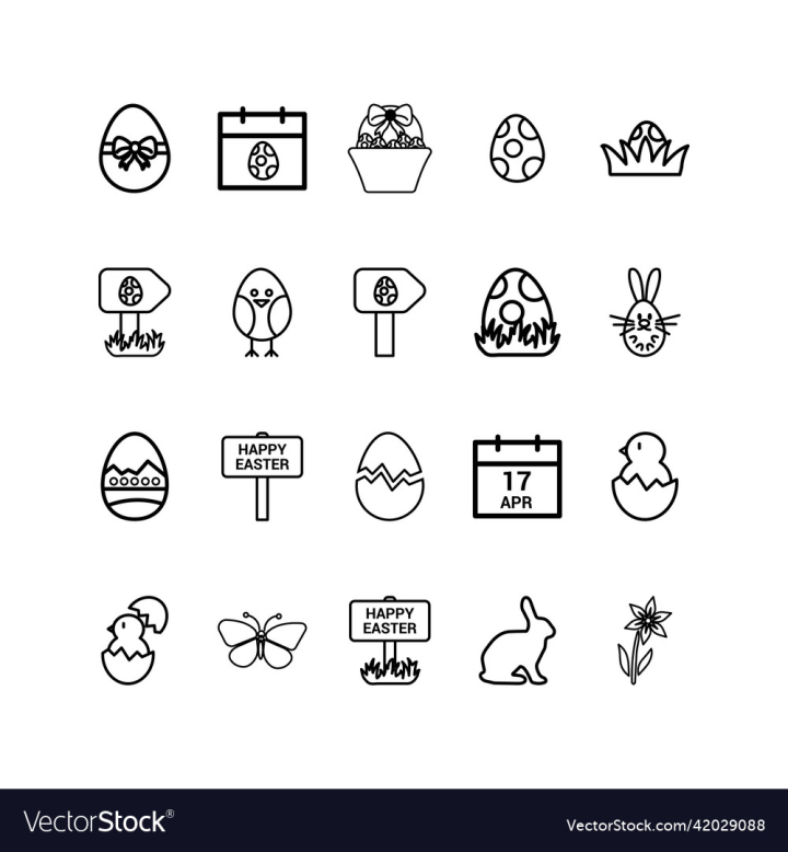 vectorstock,Outline,Flat,Easter,Eggs,Set,Egg,Icon,Icons,White,Symbol,Bunny,Bow,Linear,Isolated,Concept,Nutrition,Eggshell,Thin,Clip,Art,Tradition,Black,Line,Sign,Container,Elements,Celebrate,Spring,Carton,Design,Illustration,Packed,Grilled,Vitamins,Cooking,Silhouette,Broken,Food,Shell,Open,Organic,Fresh,Celebration,Holiday,Meal