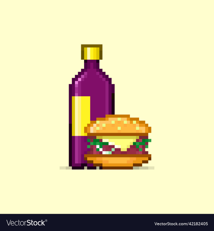 vectorstock,Drink,Burger,Bottle,Cartoon,Food,Colorful,Art,Design,Icon,Simple,Cafe,Flat,Element,Card,Bar,Banner,Pixel,Delicious,Hamburger,Cheeseburger,Mosaic,Cola,Eatery,80s,Graphic,Vector,Illustration,Artwork,Clip,Fast,Fizzy,Water,Retro,Style,Print,Outline,Sign,Restaurant,Rest,Template,Symbol,Poster,Snack,Soda,Tasty,Video,Game,Unhealthy