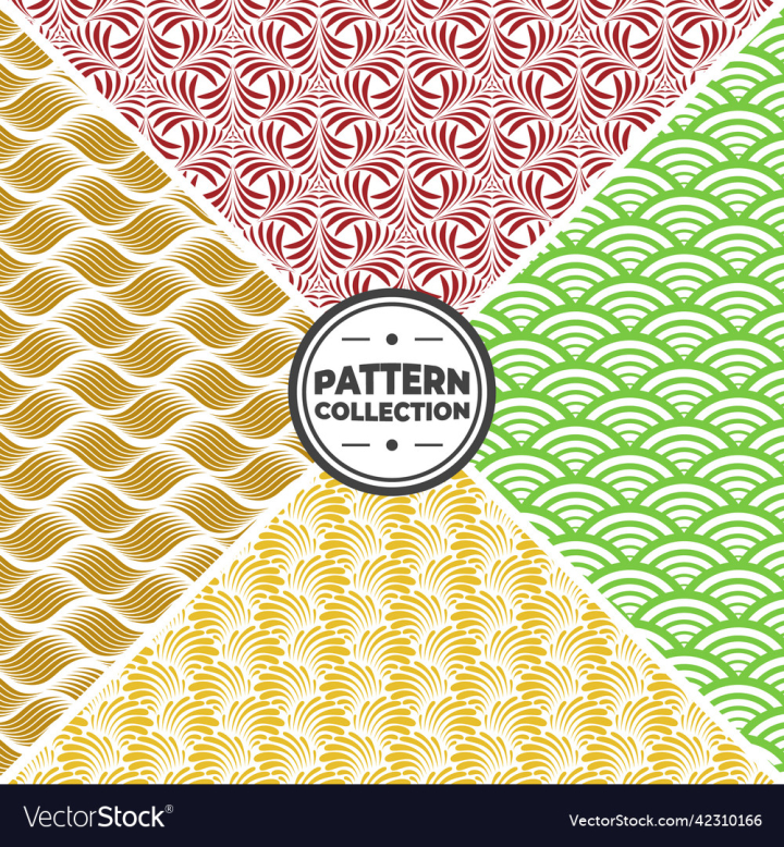 vectorstock,Pattern,Wavy,Wather,Plant,Colorful,Collection