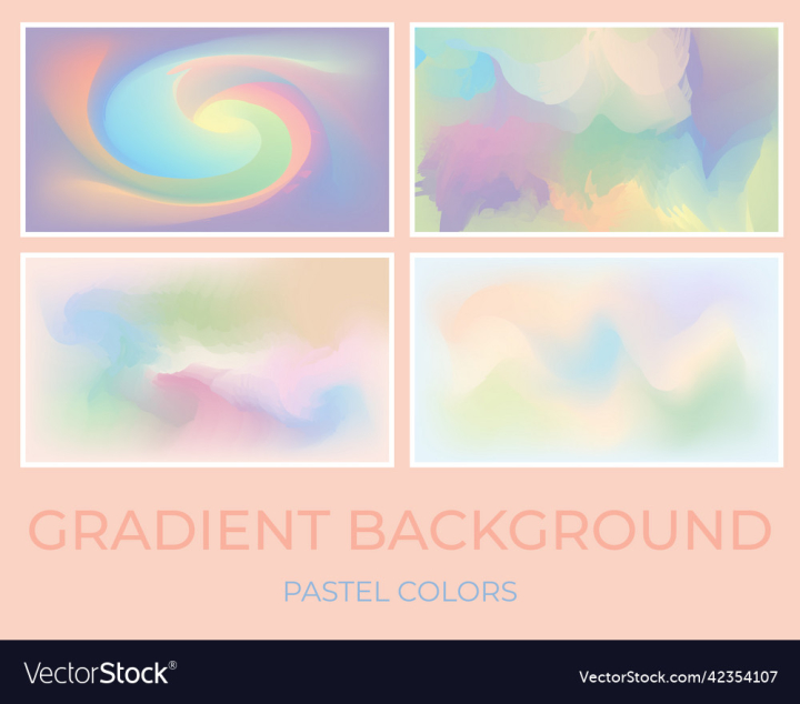 vectorstock,Pastel,Colors,Gradient,Wallpaper,Pink,Green,Abstract,Background,Neutral