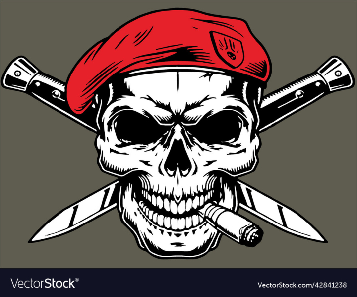vectorstock,Skull,Soldier,Pirates