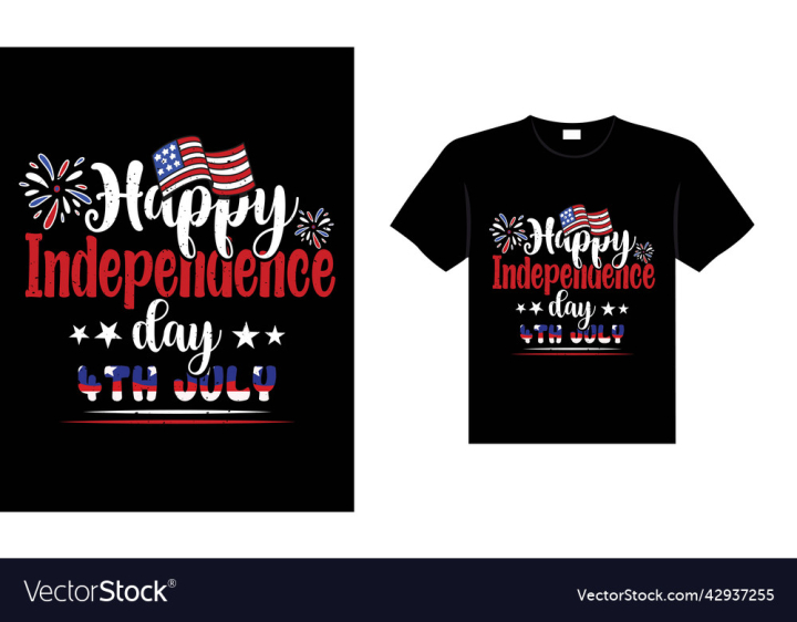 vectorstock,Happy,Independence,Day,Celebration,USA,4th,Of,July,Flag,T,Shirt,Design,American,Patriotic,4,America,Nationality,Badge,Hand,Drawn,Label,Collection,Badges,Event,Pack,State,Quotes