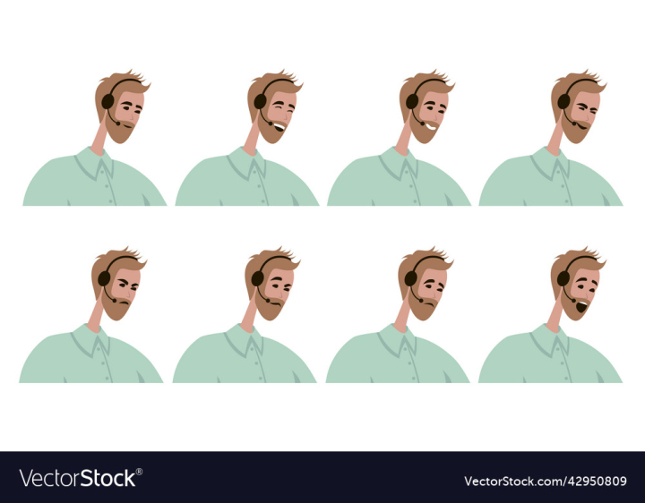 vectorstock,Emotions,Anger,Calmness,Cunning,Call,Center,Happy,Face,Person,Headphones,Character,Angry,Help,Collection,Joy,Isolated,Sadness,Surprise,Assistant,Employee,Operator,Headset,Disappointment,Laughter,Hotline,Graphic,Customer,Man,White,Service,Portrait,Young,Smile,Set,Manager,Microphone,Worker,Support,Online