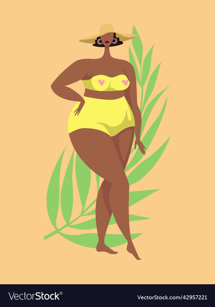 vectorstock,Girl,Plump,Female,Beauty,Fashion,Flat,Body,Beautiful,Illustration,African,American,Person,Modern,Woman,Cartoon,Model,Fat,Big,Lingerie,Character,Funny,Isolated,Figure,Curvy,Positive,Overweight,Graphic,Vector,Plus,Size,Sexy,Summer,Pretty,Yellow,Standing,Stylish,Young,Swimsuit,Underwear,Sunbathe