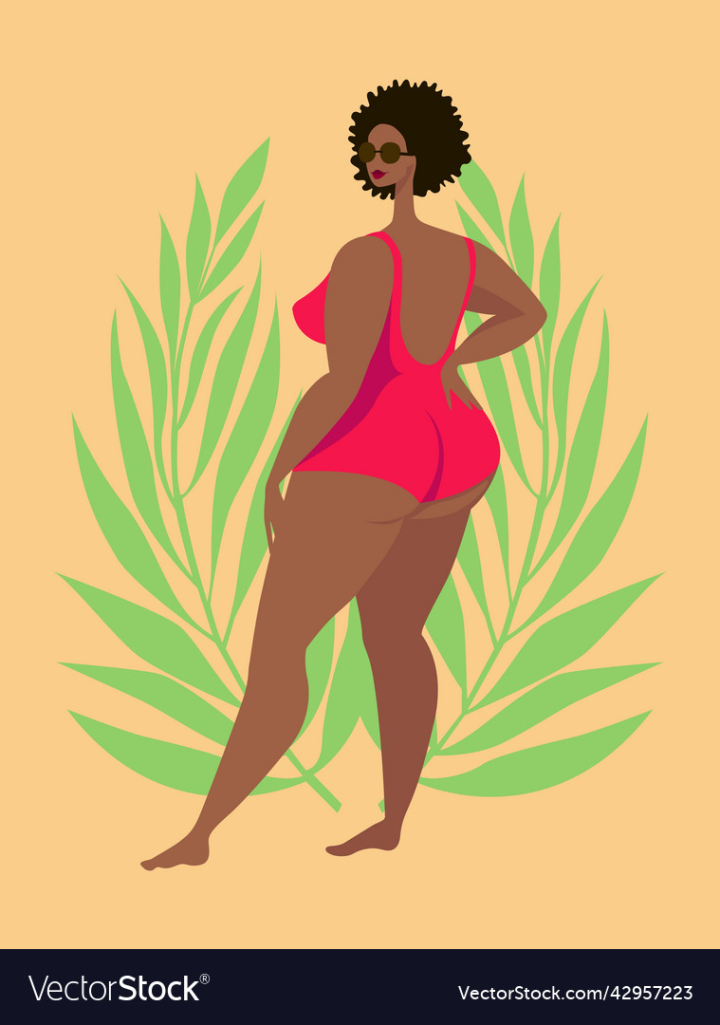 vectorstock,Girl,Plump,Female,Beauty,Fashion,Flat,Body,Beautiful,Illustration,African,American,Person,Modern,Woman,Cartoon,Model,Fat,Big,Lingerie,Character,Funny,Isolated,Figure,Curvy,Positive,Overweight,Graphic,Vector,Plus,Size,Sexy,Summer,Pink,Pretty,Standing,Stylish,Young,Swimsuit,Underwear,Sunbathe